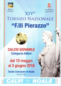 XIV° Torneo Nazionale &quot;F.lli Pierazzo&quot; Allievi va alla Vigontina